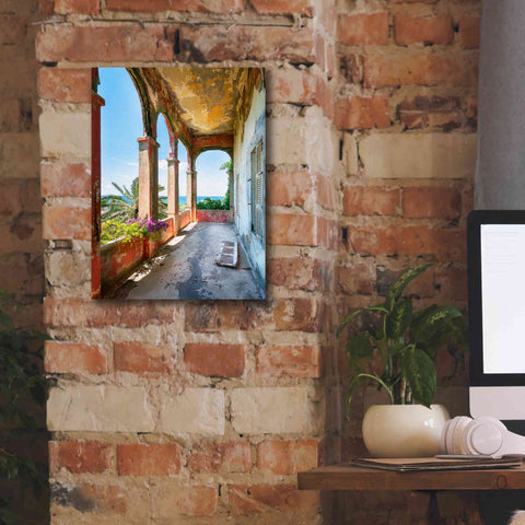 Image of 'Romantic Balcony' by Roman Robroek Giclee Canvas Wall Art,12 x 16