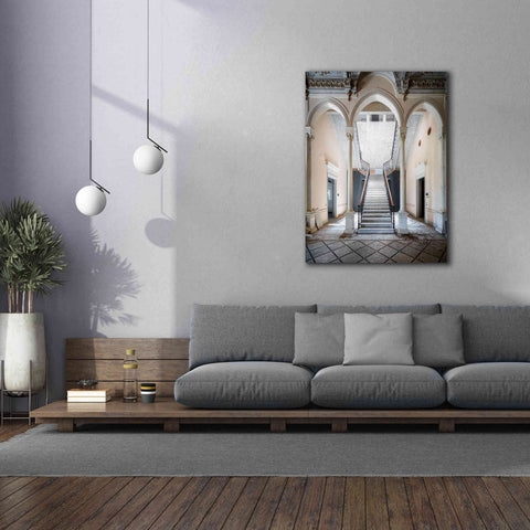 Image of 'Gray Staircase' by Roman Robroek Giclee Canvas Wall Art,40 x 54