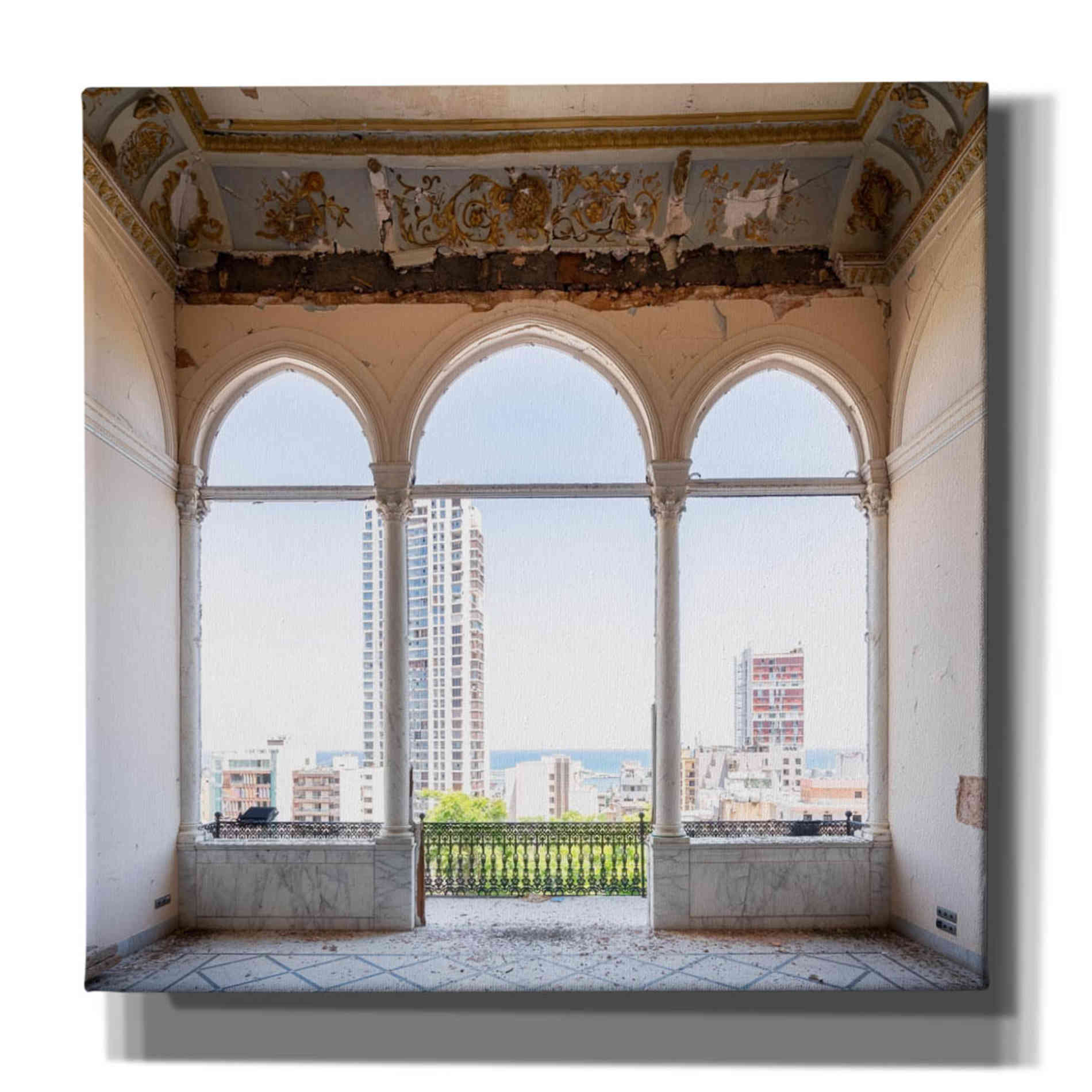 'View At The Sea' by Roman Robroek Giclee Canvas Wall Art