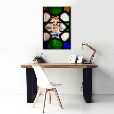 Image of 'Secret Fountain' by Roman Robroek Giclee Canvas Wall Art,26 x 40