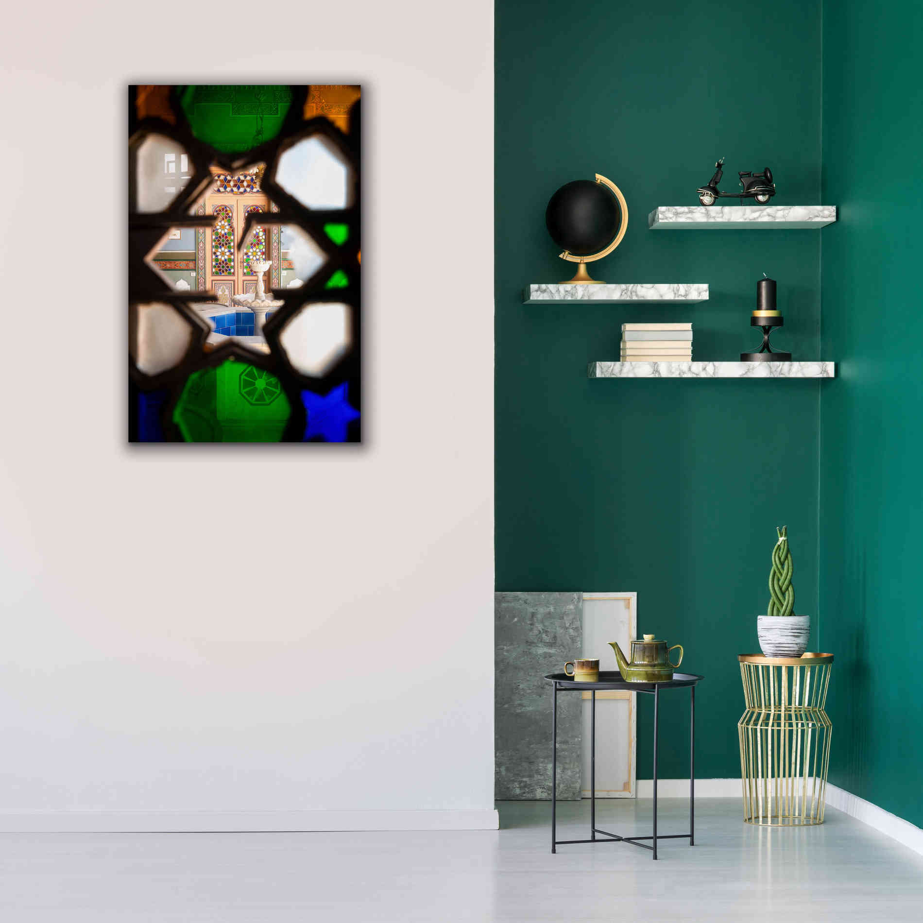'Secret Fountain' by Roman Robroek Giclee Canvas Wall Art,26 x 40