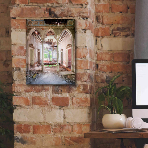 Image of 'Damaged Palace' by Roman Robroek Giclee Canvas Wall Art,12 x 16