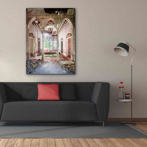 Image of 'Damaged Palace' by Roman Robroek Giclee Canvas Wall Art,40 x 54