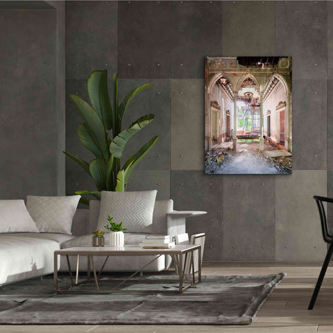 Image of 'Damaged Palace' by Roman Robroek Giclee Canvas Wall Art,40 x 54