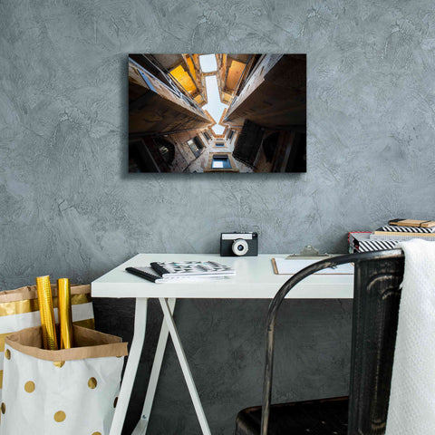 Image of 'Beit Beirut' by Roman Robroek Giclee Canvas Wall Art,18 x 12