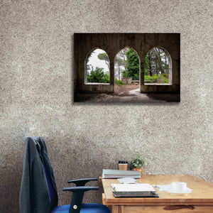 'Tripple Arches' by Roman Robroek Giclee Canvas Wall Art,40 x 26