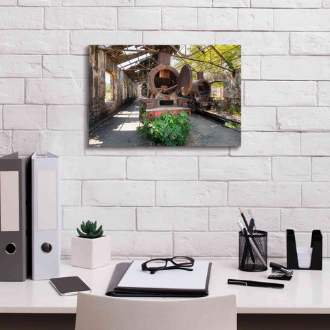 Image of 'Abandoned Trail' by Roman Robroek Giclee Canvas Wall Art,18 x 12