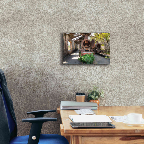 Image of 'Abandoned Trail' by Roman Robroek Giclee Canvas Wall Art,18 x 12