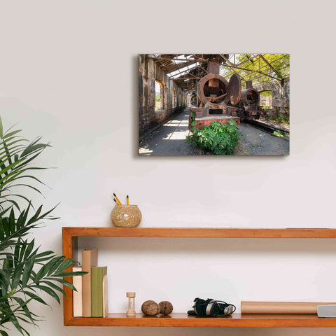 Image of 'Abandoned Trail' by Roman Robroek Giclee Canvas Wall Art,18 x 12