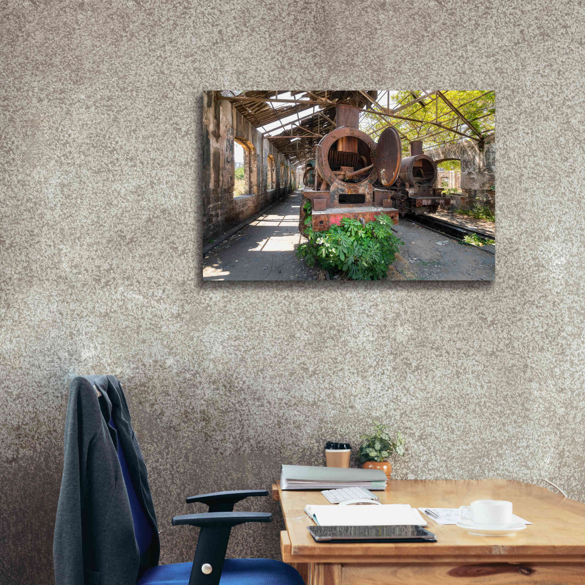 'Abandoned Trail' by Roman Robroek Giclee Canvas Wall Art,40 x 26