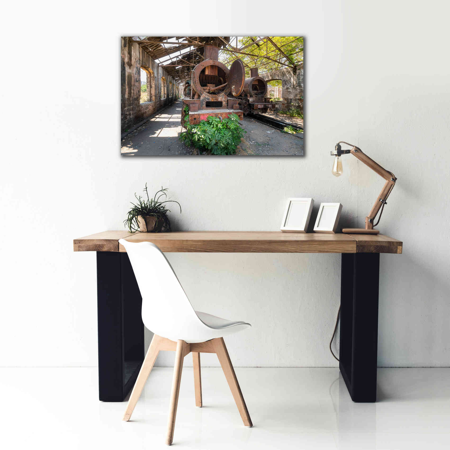 'Abandoned Trail' by Roman Robroek Giclee Canvas Wall Art,40 x 26