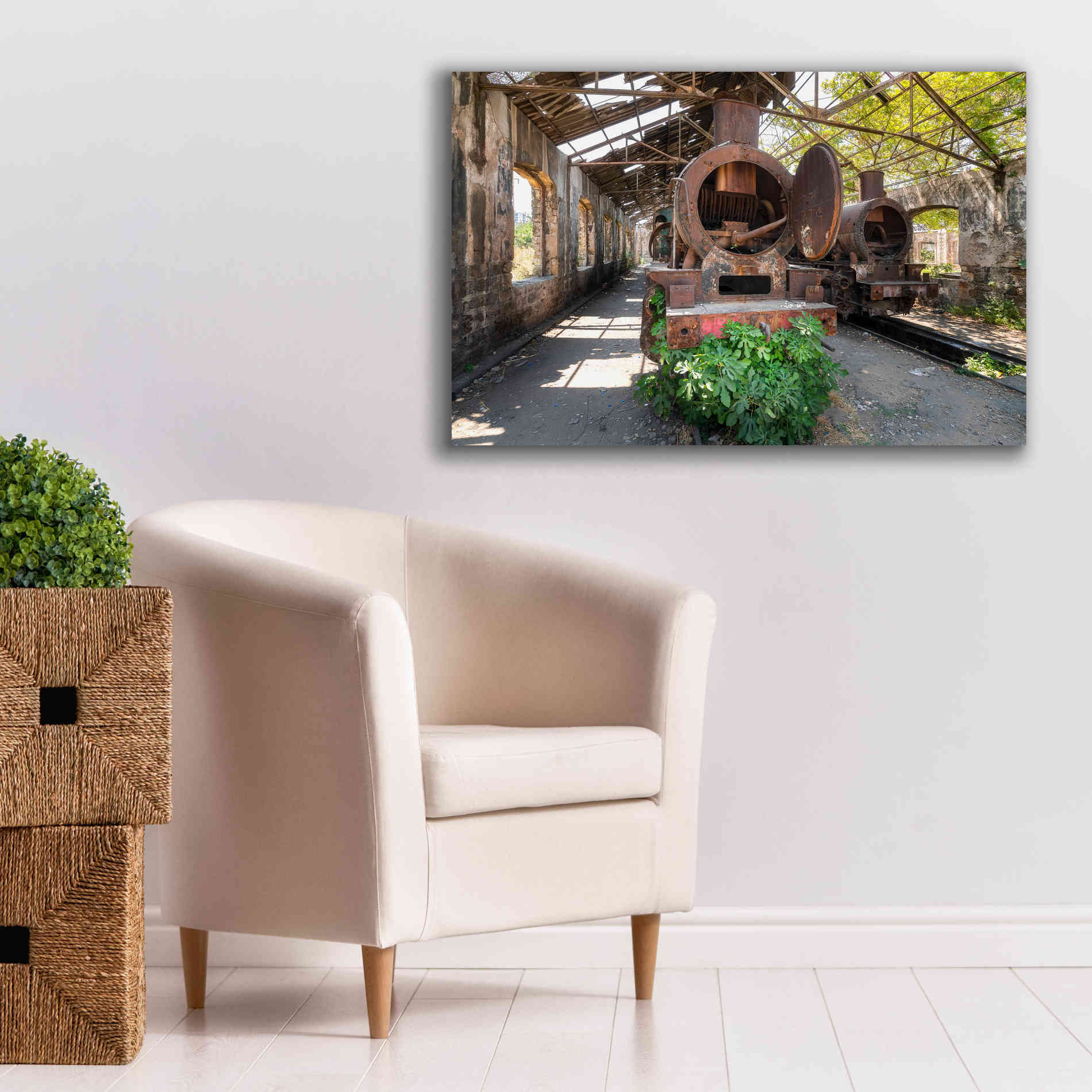 'Abandoned Trail' by Roman Robroek Giclee Canvas Wall Art,40 x 26