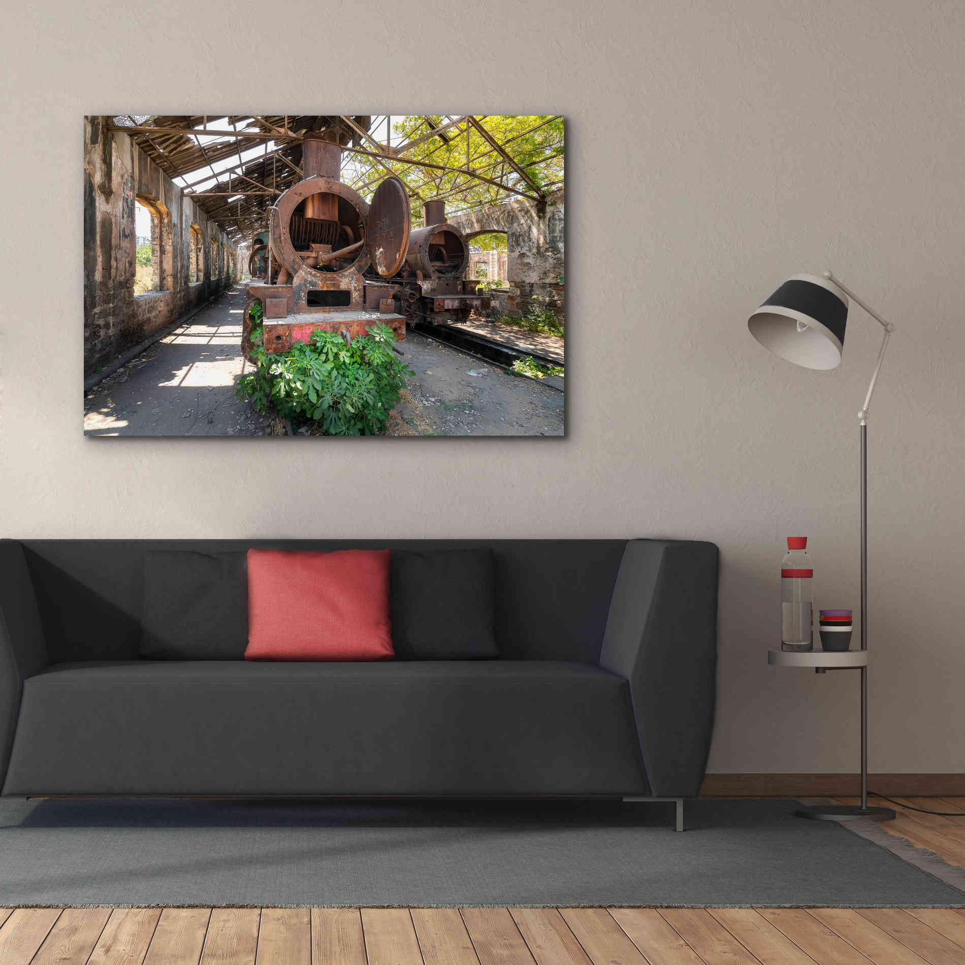'Abandoned Trail' by Roman Robroek Giclee Canvas Wall Art,60 x 40