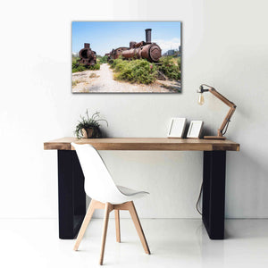 'Train Heritage' by Roman Robroek Giclee Canvas Wall Art,40 x 26