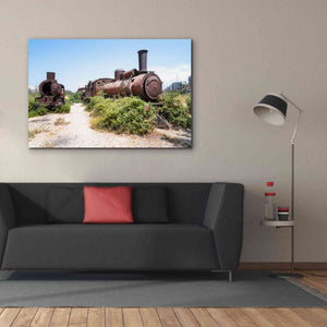 'Train Heritage' by Roman Robroek Giclee Canvas Wall Art,60 x 40