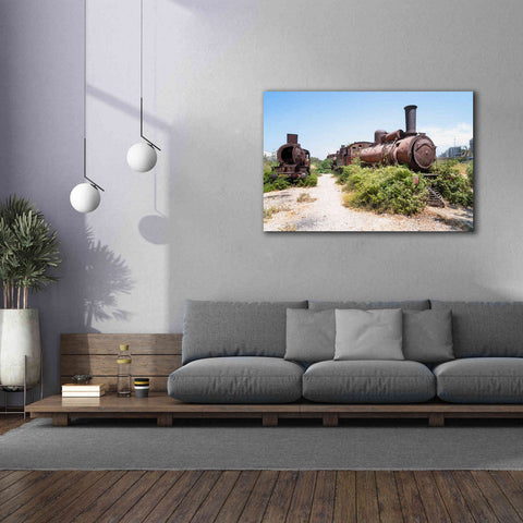Image of 'Train Heritage' by Roman Robroek Giclee Canvas Wall Art,60 x 40