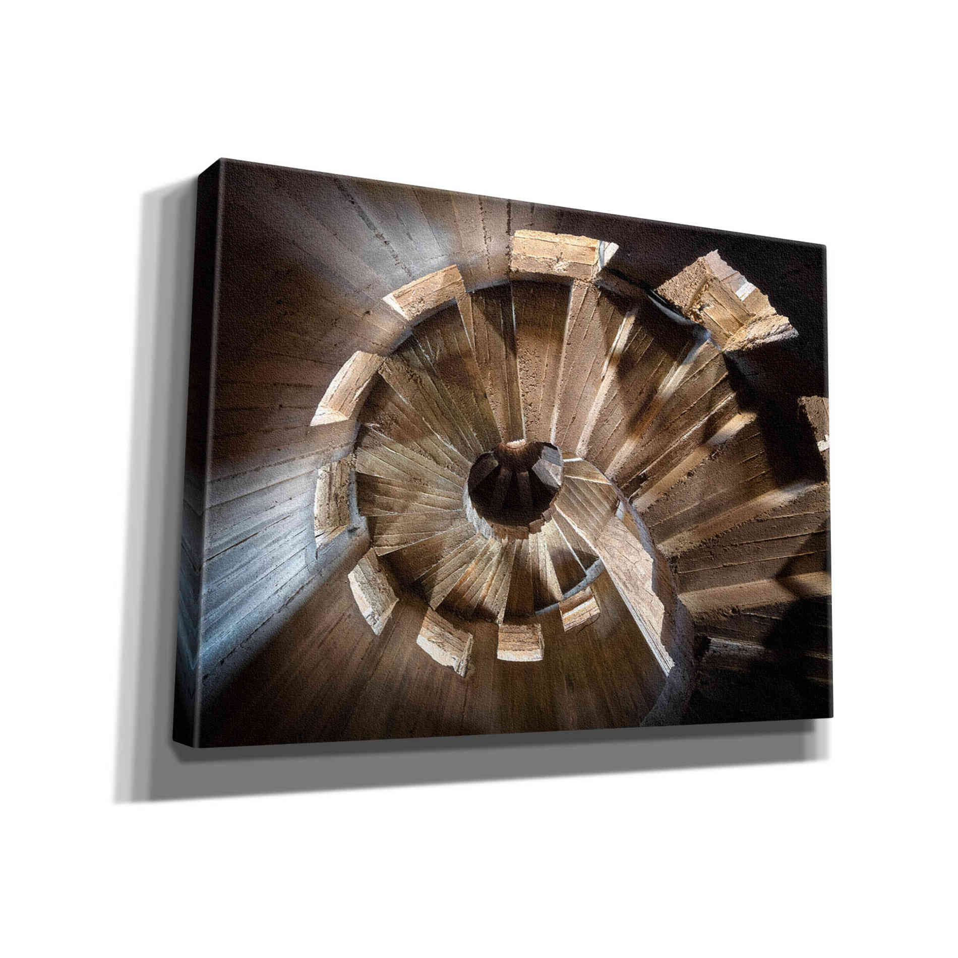 'Shadow In The Staircase' by Roman Robroek Giclee Canvas Wall Art