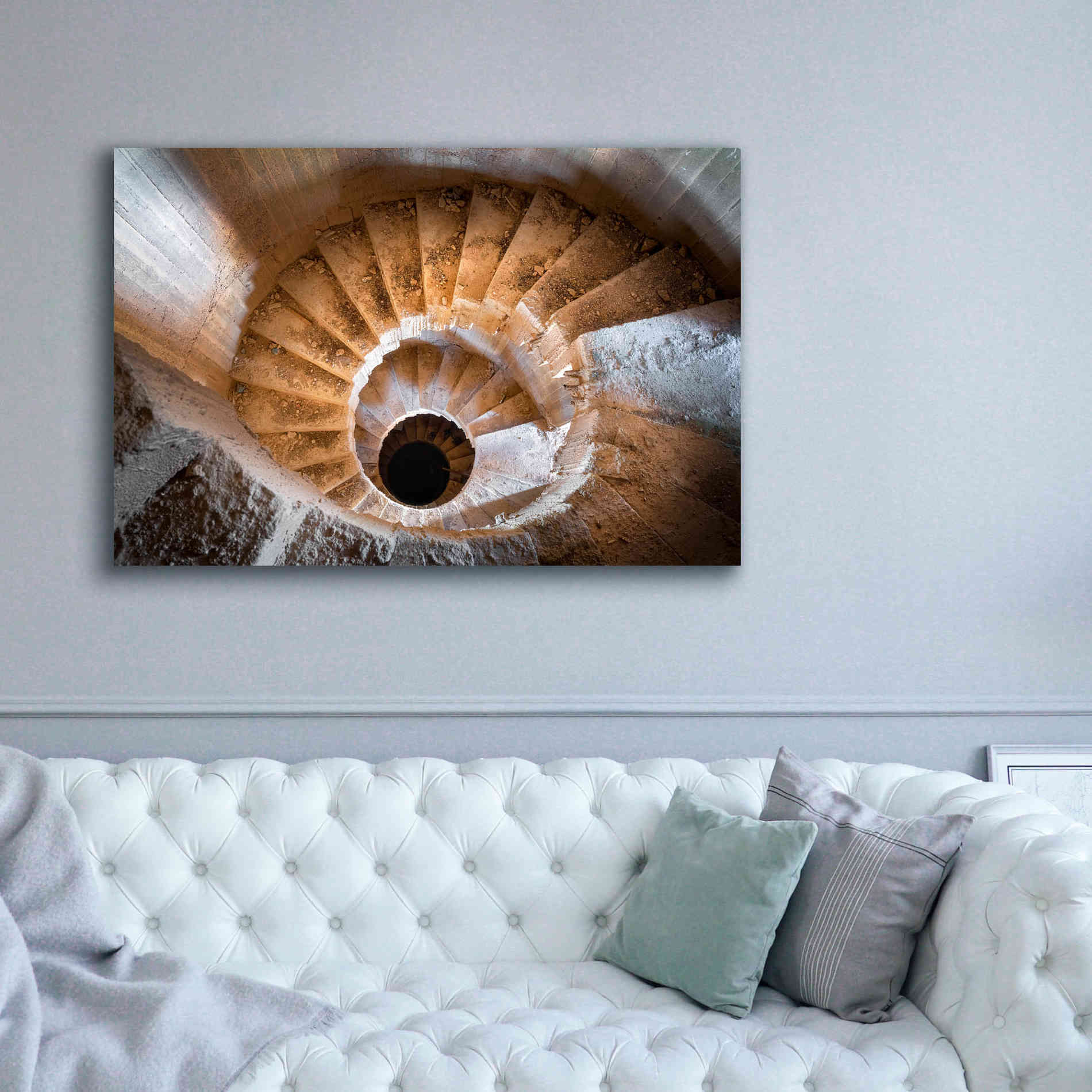 'Eye Staircase' by Roman Robroek Giclee Canvas Wall Art,60 x 40
