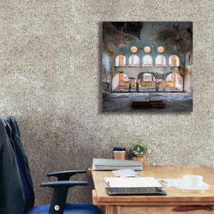'Abandoned Synagogue' by Roman Robroek Giclee Canvas Wall Art,26 x 26