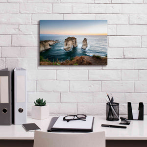 'Pigeon Rocks' by Roman Robroek Giclee Canvas Wall Art,18 x 12
