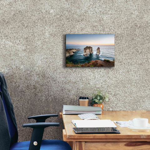 Image of 'Pigeon Rocks' by Roman Robroek Giclee Canvas Wall Art,18 x 12