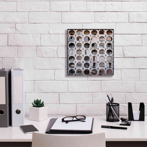 Image of 'Oval Appartments' by Roman Robroek Giclee Canvas Wall Art,12 x 12