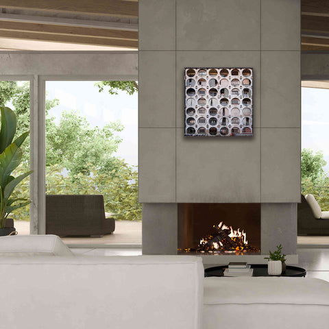 Image of 'Oval Appartments' by Roman Robroek Giclee Canvas Wall Art,26 x 26