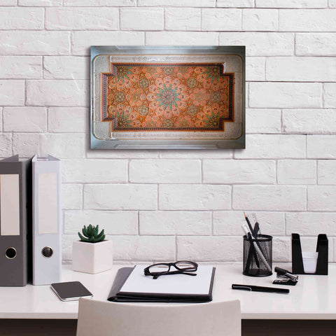 Image of 'Sursock Ceiling' by Roman Robroek Giclee Canvas Wall Art,18 x 12
