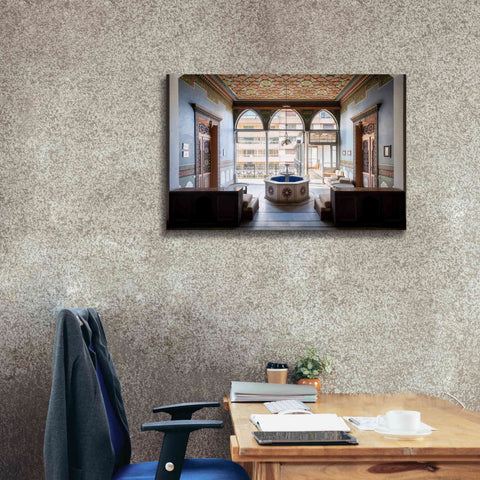 Image of 'Tabbal Fountain' by Roman Robroek Giclee Canvas Wall Art,40 x 26