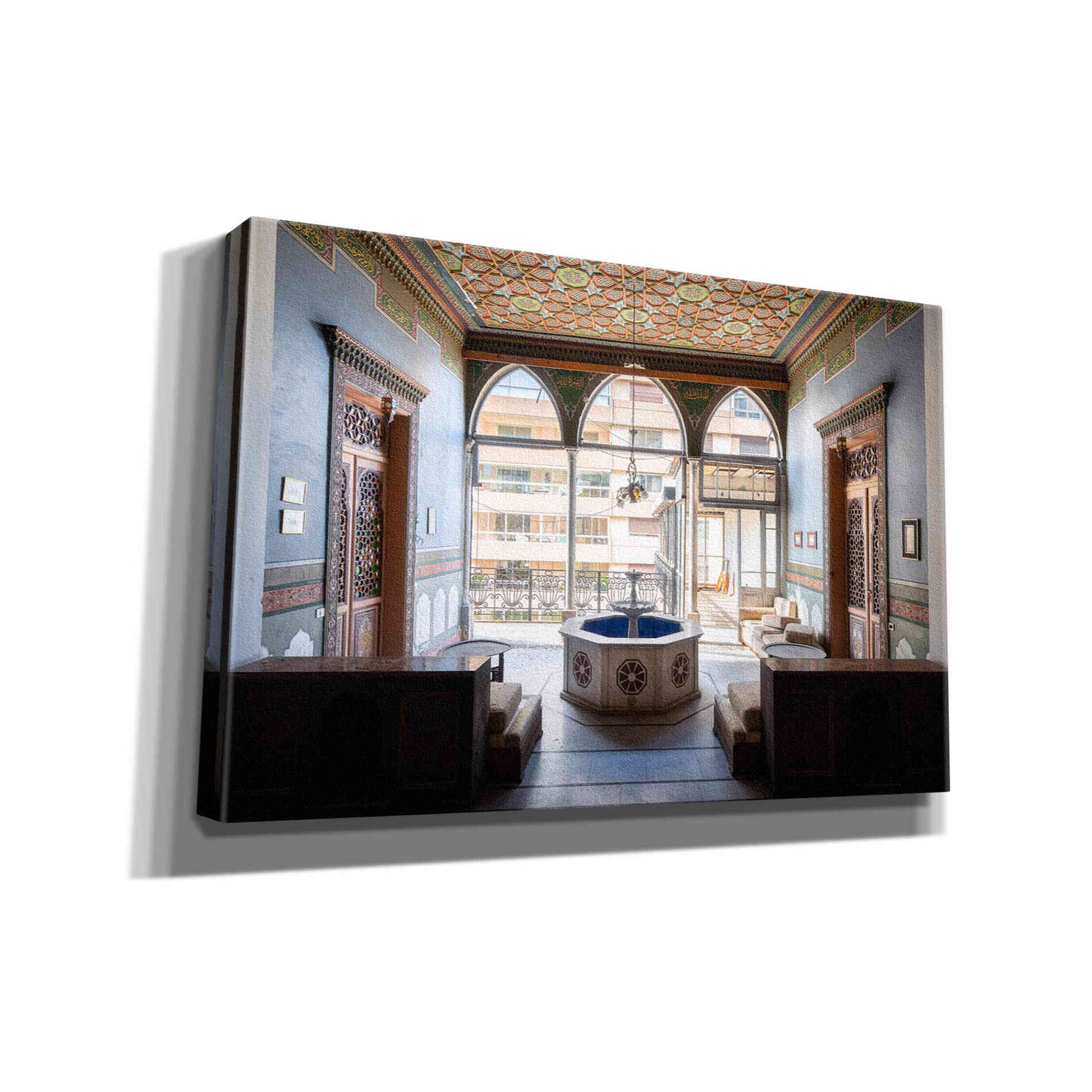 'Tabbal Fountain' by Roman Robroek Giclee Canvas Wall Art