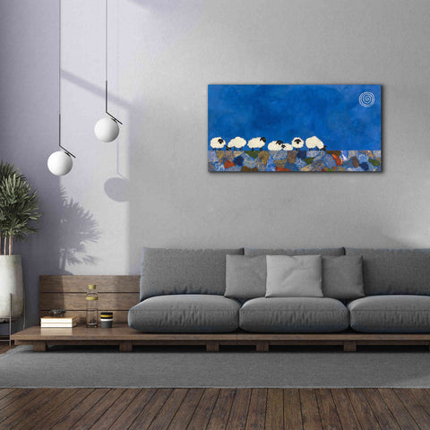 Image of 'Feeling Sheepish by Casey Craig Giclee Canvas Wall Art,60 x 30
