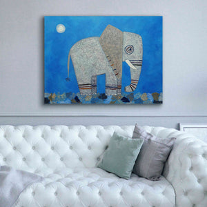 'Everything Else Is Irrelephant by Casey Craig Giclee Canvas Wall Art,54 x 40