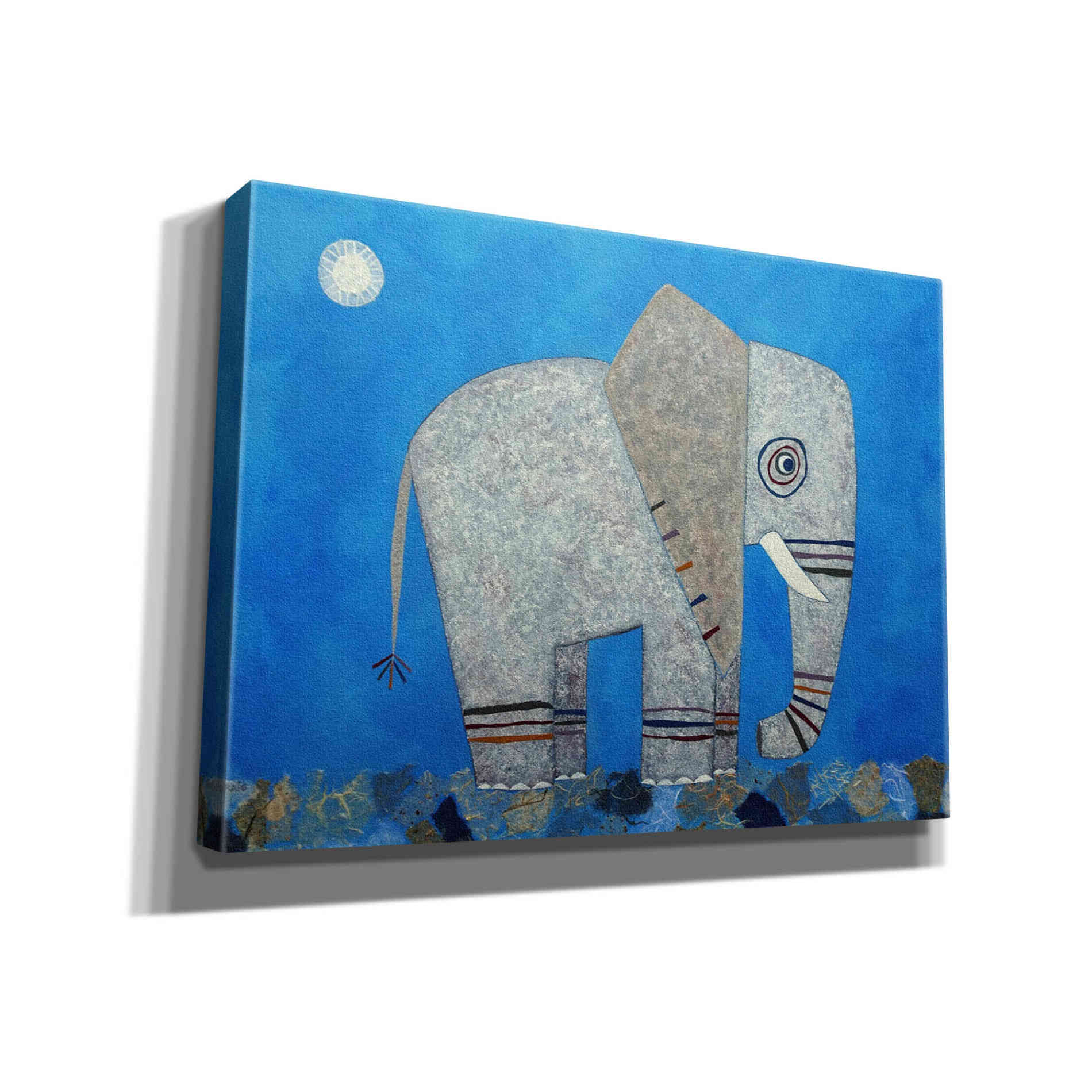 'Everything Else Is Irrelephant by Casey Craig Giclee Canvas Wall Art