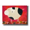 'Pig Newton Reverse by Casey Craig Giclee Canvas Wall Art