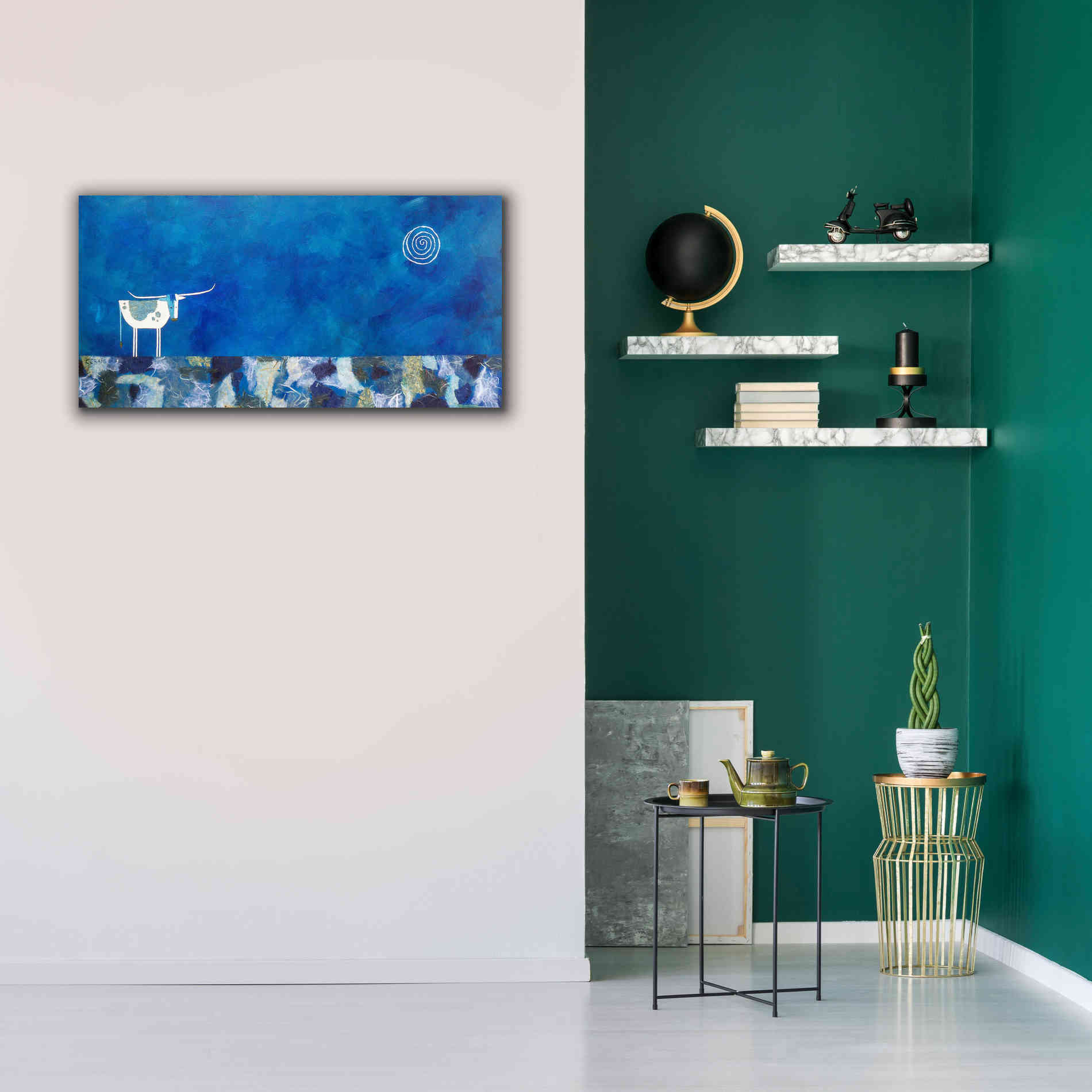'Goodnight Trail by Casey Craig Giclee Canvas Wall Art,40 x 20