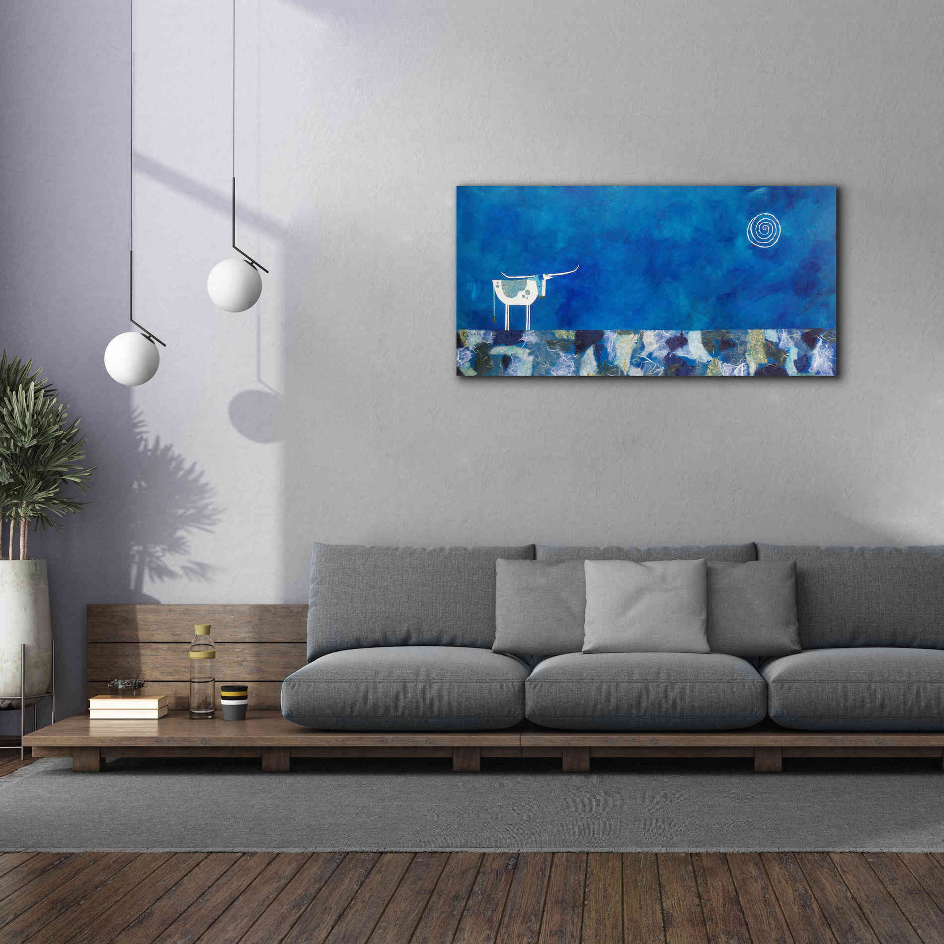 'Goodnight Trail by Casey Craig Giclee Canvas Wall Art,60 x 30
