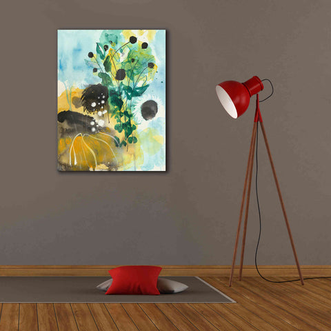 Image of 'Sunflower Kisses II by Corina Capri Giclee Canvas Wall Art,26 x 34