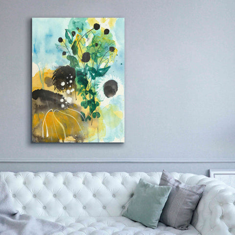 Image of 'Sunflower Kisses II by Corina Capri Giclee Canvas Wall Art,40 x 54