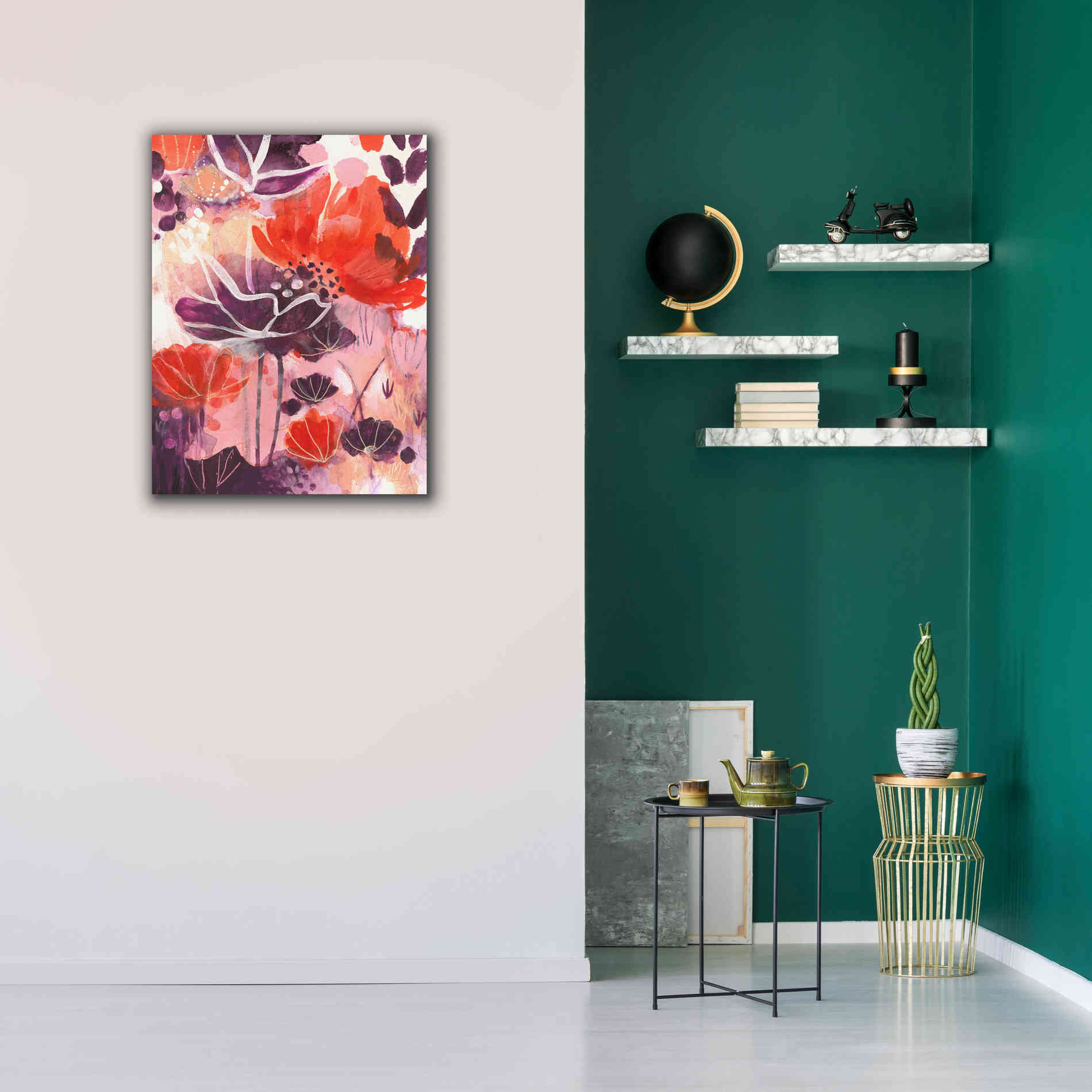 'Open Up by Corina Capri Giclee Canvas Wall Art,26 x 34