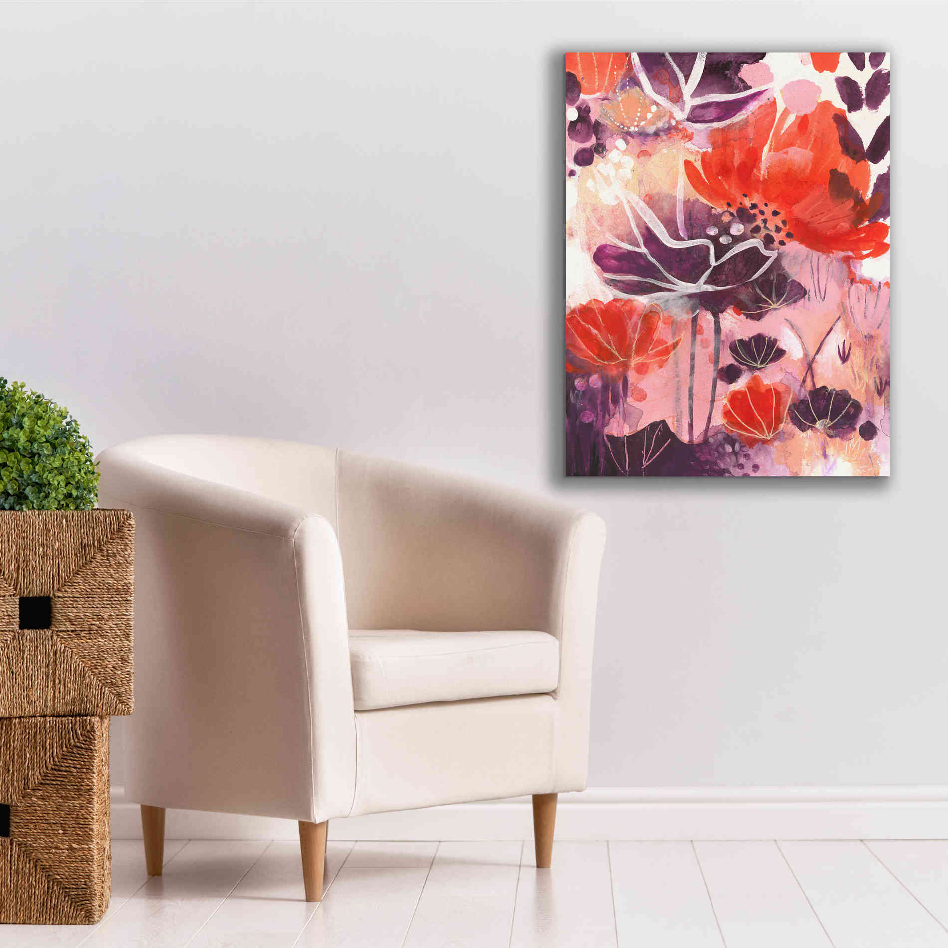 'Open Up by Corina Capri Giclee Canvas Wall Art,26 x 34