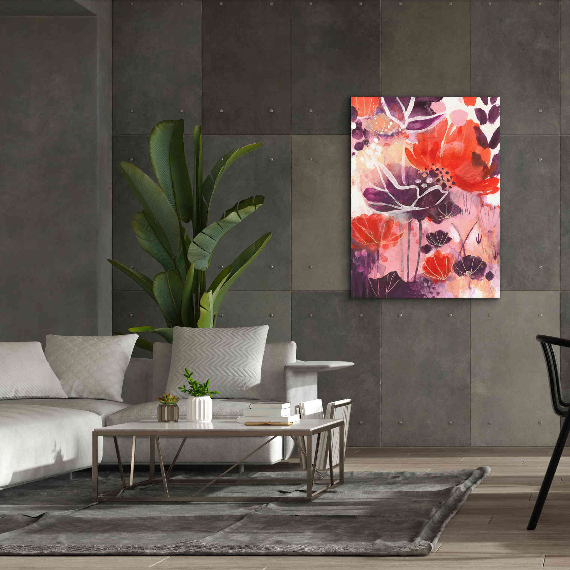 'Open Up by Corina Capri Giclee Canvas Wall Art,40 x 54