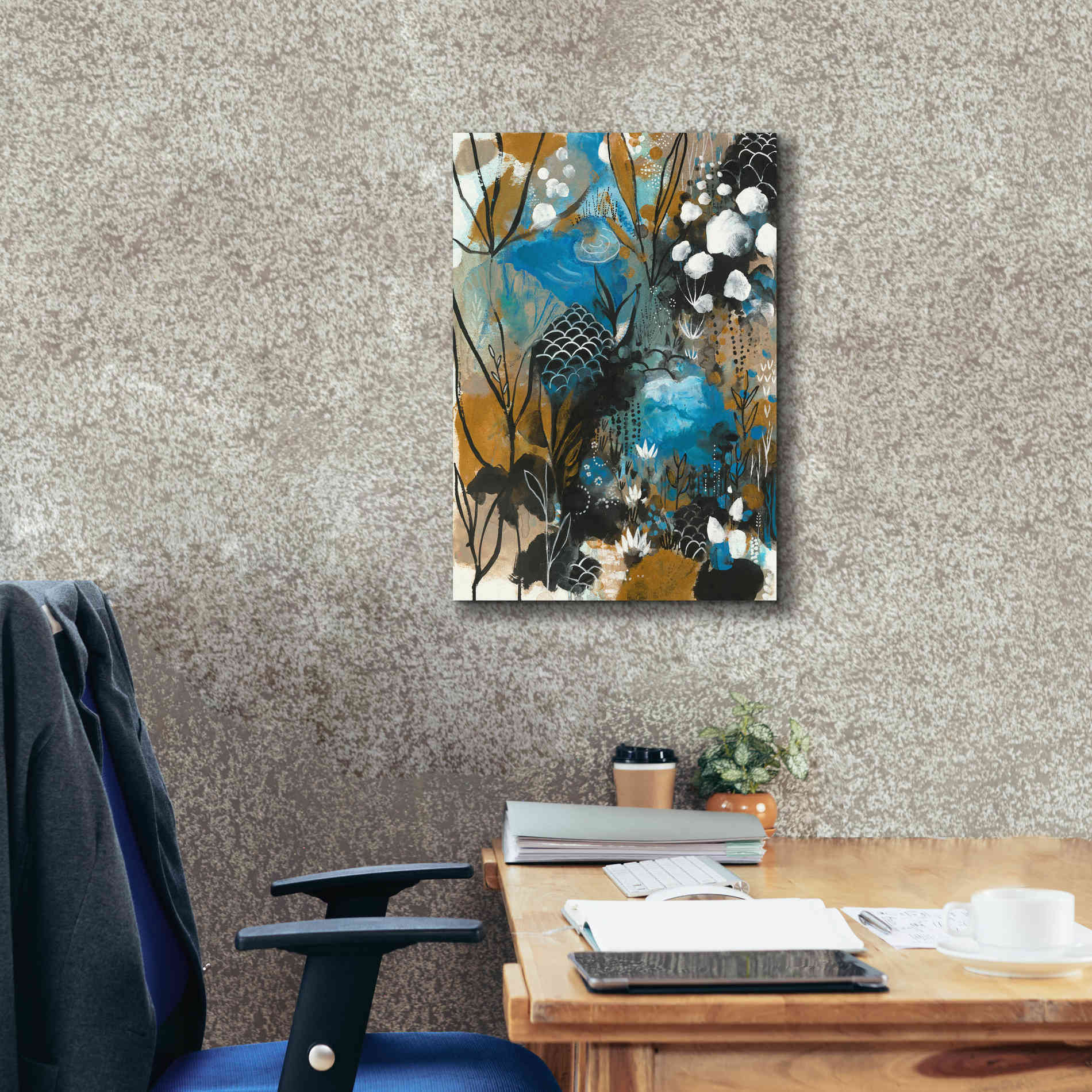 'January Song by Corina Capri Giclee Canvas Wall Art,18 x 26