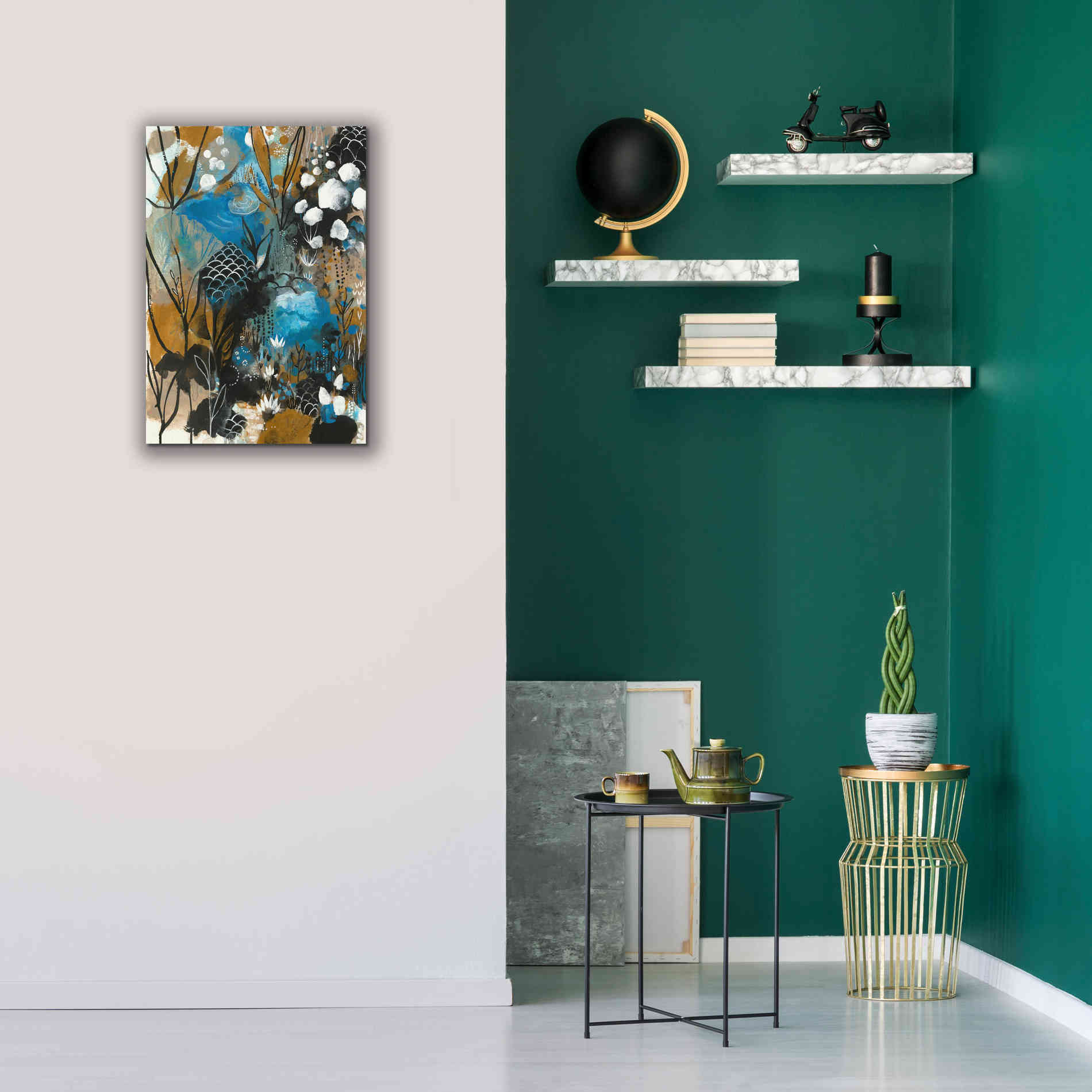 'January Song by Corina Capri Giclee Canvas Wall Art,18 x 26