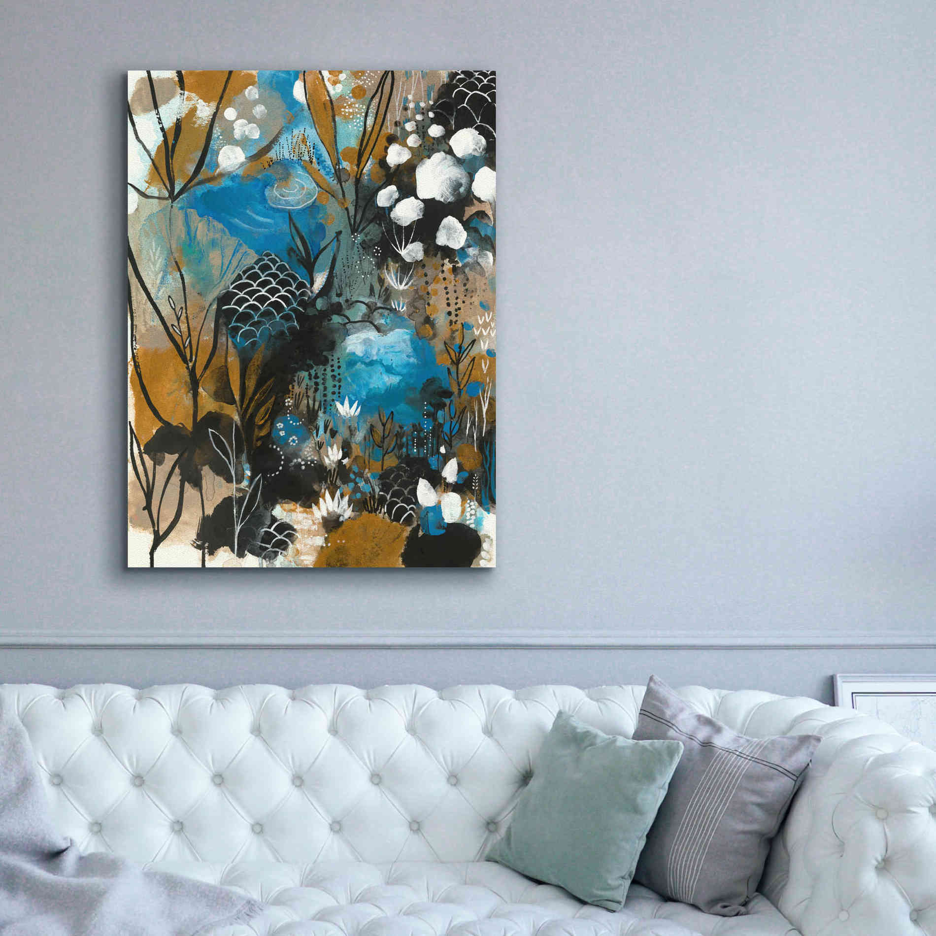 'January Song by Corina Capri Giclee Canvas Wall Art,40 x 54
