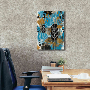 'January Poem by Corina Capri Giclee Canvas Wall Art,18 x 26