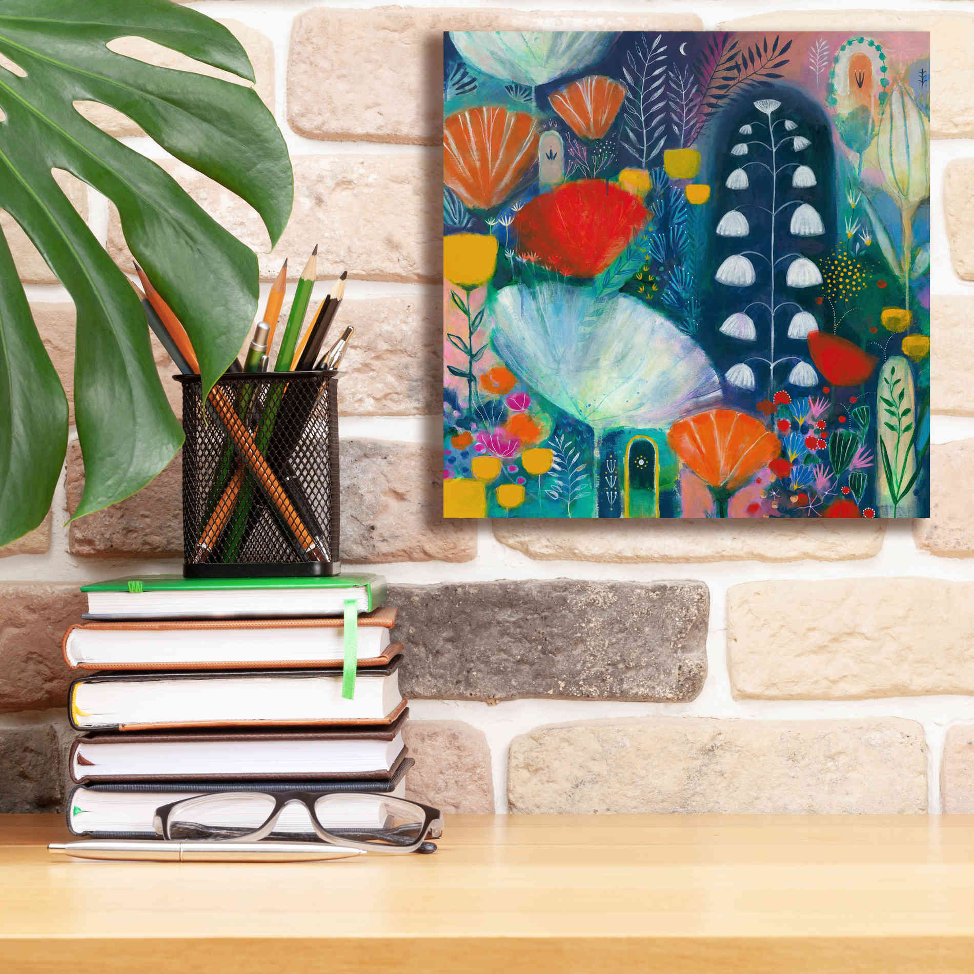 'Nuit Blanche by Corina Capri Giclee Canvas Wall Art,12 x 12
