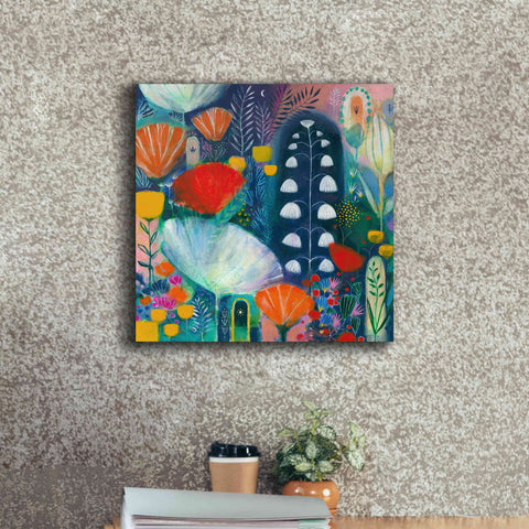 Image of 'Nuit Blanche by Corina Capri Giclee Canvas Wall Art,18 x 18