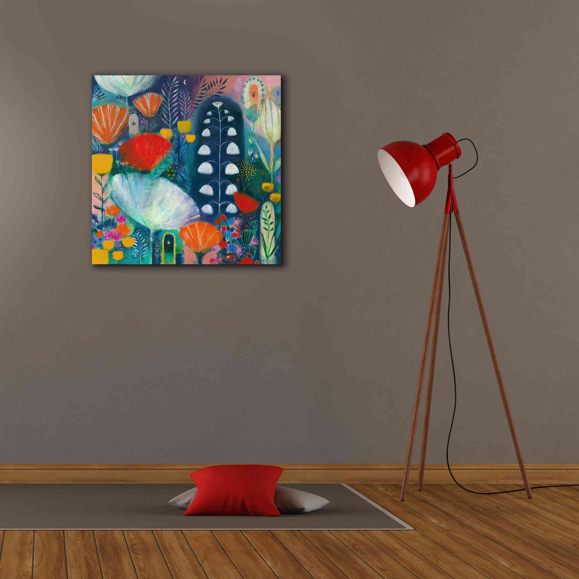 'Nuit Blanche by Corina Capri Giclee Canvas Wall Art,26 x 26