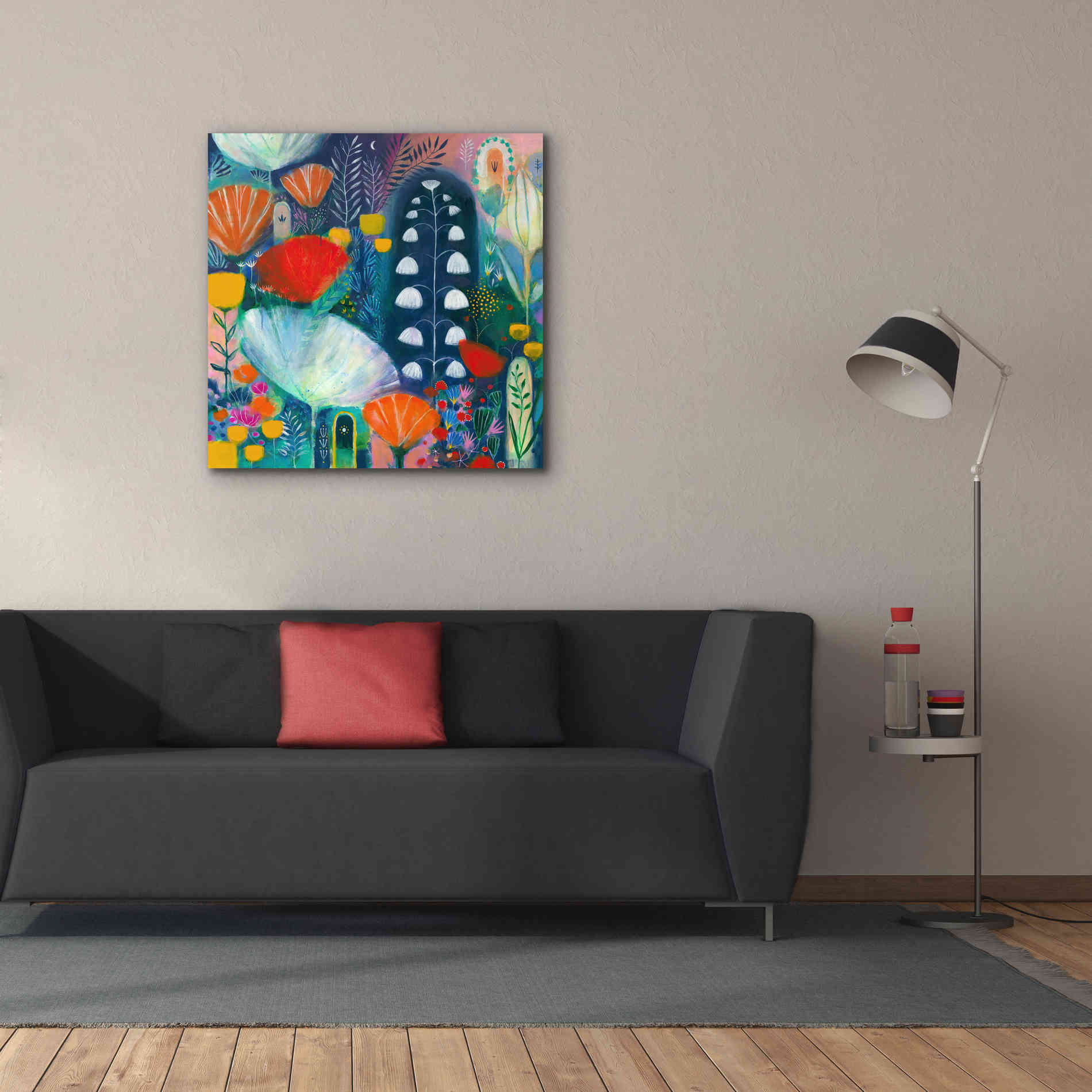 'Nuit Blanche by Corina Capri Giclee Canvas Wall Art,37 x 37