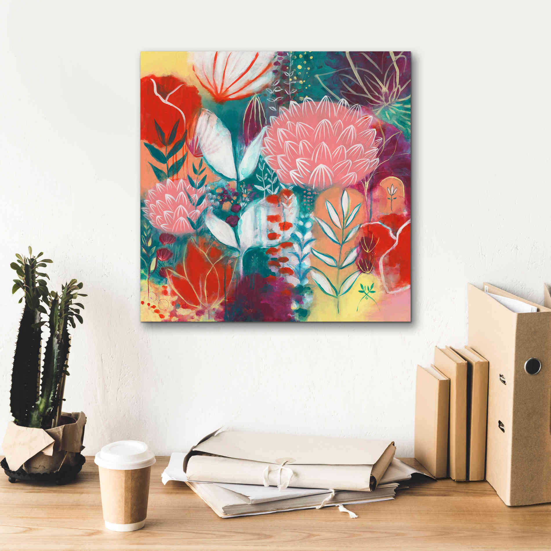 'Sensuality by Corina Capri Giclee Canvas Wall Art,18 x 18